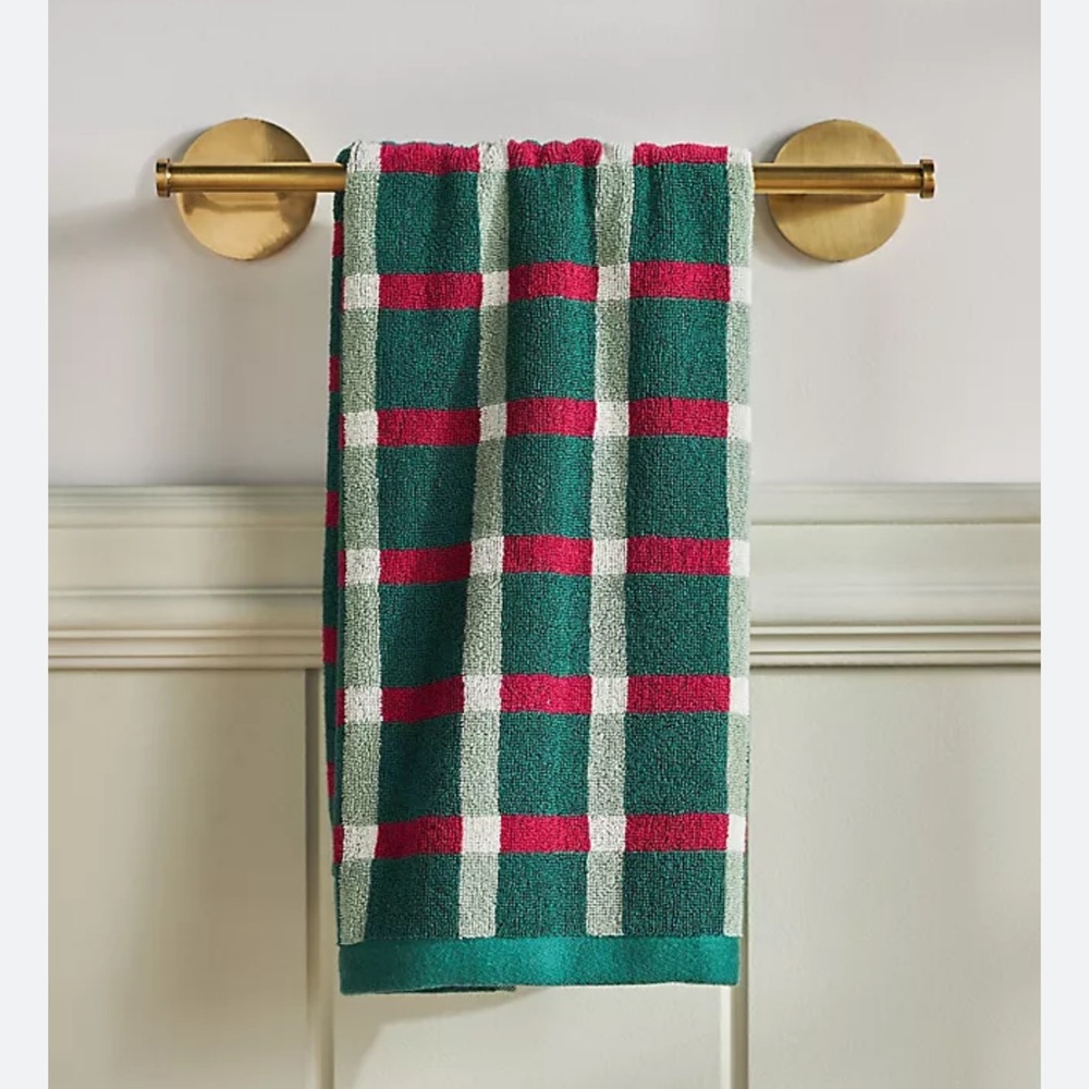 Anthropologie Harper hand Towel NWT